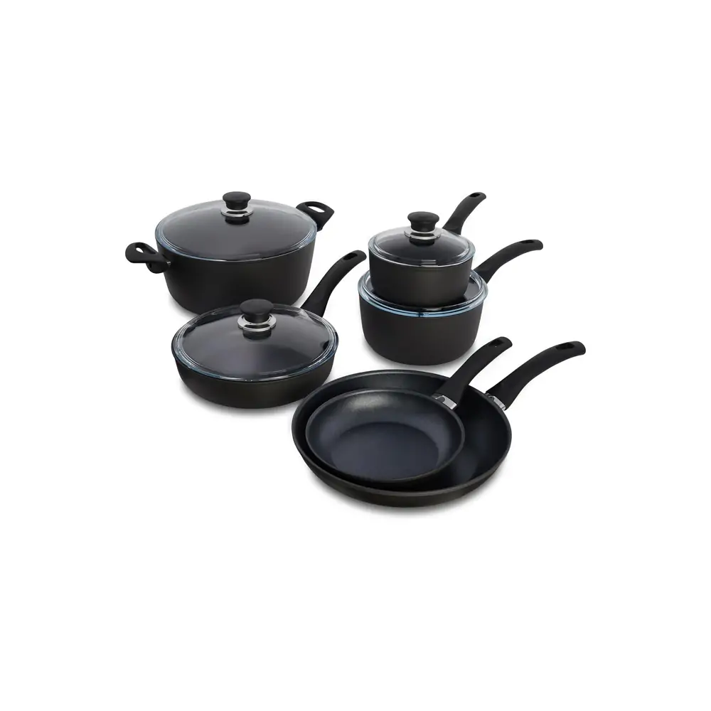 BALLARINI Parma Arezzo by HENCKELS 10-pc Nonstick Pots and Pans Set, Dutch Oven